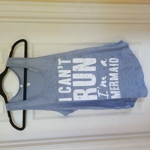 Mermaid Semi-Sheer Tank Top